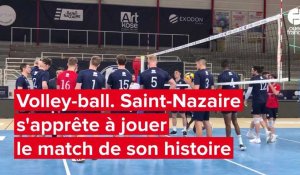 VIDEO. Volley-ball. Ligue A SpikeLigue : Saint-Nazaire à quelques heures d'un match historique