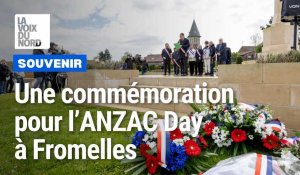 L'ANZAC Day au cimetière australien de Fromelles