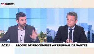 Record de procédures au tribunal de Nantes en 2023