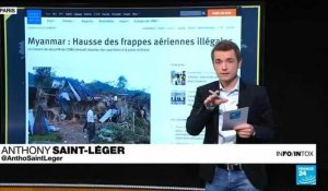 Frappe aérienne en Birmanie : comment une ONG, preuves à l'appui, contredit la télévision d'état