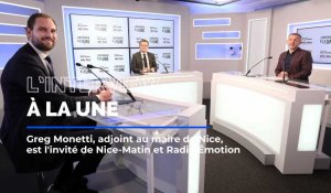 Graig Monetti, 7e adjoint au maire de Nice, invité de L'interview à la une