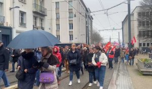 VIDEO. À Brest, près de 1 000 enseignants manifestent pour dénoncer leurs conditions de travail