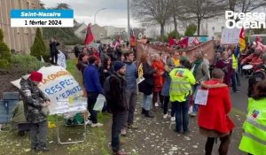 VIDÉO. A Saint-Nazaire, 400 profs en grève  manifestent avec des casseroles 