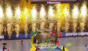 Handball : l’équipe de France championne d’Europe après sa victoire face au Danemark