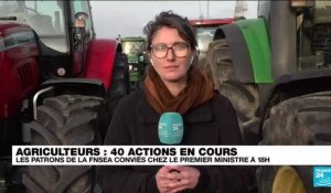 Agriculteurs français : au moins 4 autoroutes bloquées autour de Paris