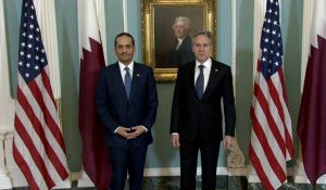 Antony Blinken rencontre son homologue qatari à Washington