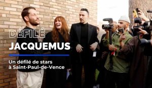 Défilé de star pour la nouvelle collection Jacquemus présentée à Saint-Paul-de-Vence