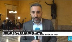 Crise agricole : discours de politique générale de Gabriel Attal à 15h