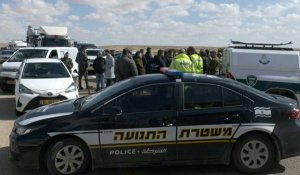 La police Israelienne empêche des manifestants de bloquer l'aide à Gaza