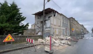  VIDÉO. Immeuble effondré à Fontenay-le-Comte : « On a entendu un gros boum »