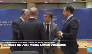 Sommet de l'UE : les Européens pourraient utiliser les avoirs russes gelés