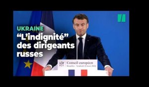 « Indignité » : Macron répond aux attaques homophobes d’un responsable russe visant Attal