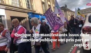 350 manifestants à Beauvais pour la fonction publique