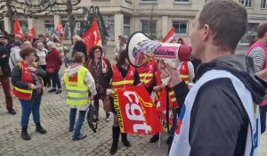 Près de 200 fonctionnaires dans les rues d'Amiens pour leur salaire