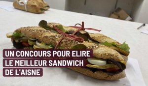 Concours du meilleur sandwich de l'Aisne organisé à Laon