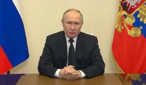 Attaque de Moscou: Poutine évoque l'Ukraine sans mentionner la revendication jihadiste