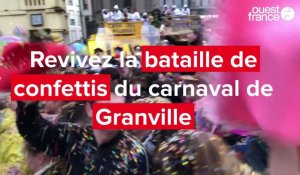 VIDÉO. Revivez la bataille de confettis du carnaval de Granville comme si vous y étiez !