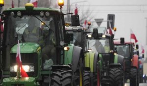 Dans l'est de la Pologne, les agriculteurs protestent contre les produits agricoles venus d'Ukraine