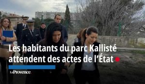 "Il faut accélérer" la réhabilitation du Parc Kalliste, lance Sabrina Agresti-Roubache à Marseille