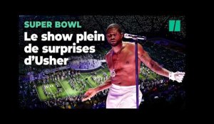 Patins à roulettes, Alicia Keys... Usher a sorti le grand jeu pour le show du Super Bowl