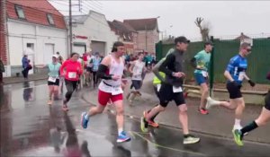 Aire-sur-la-Lys : plus de 300 personnes participaient au semi-marathon de la Ballastière