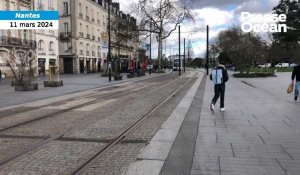VIDÉO. Le nouveau tramway circule dans le centre-ville de Nantes