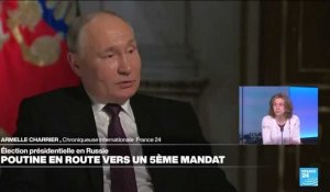 Présidentielle en Russie : Poutine en route vers un 5ème mandat