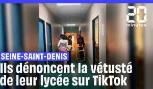 Seine-Saint-Denis : Des profs qui avaient dénoncé la vétusté de leur lycée sur TikTok convoqués