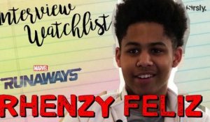 RUNAWAYS : La watchlist de Rhenzy Feliz