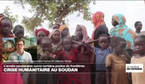 Crise humanitaire au Soudan : l'armée soudanaise ouvre certains postes frontières