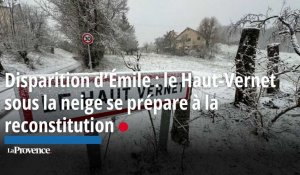 Disparition d’Émile : le Haut-Vernet sous la neige se prépare à la reconstitution