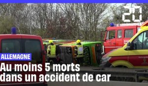  Allemagne : Au moins cinq morts dans l’accident d’un car sur une autoroute #shorts