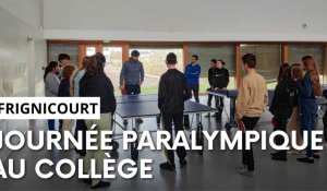 Dans le collège de Frignicourt, une journée dédiée aux sports paralympiques