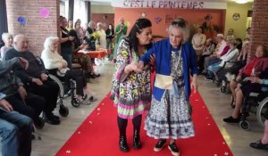 L'élection de miss et mister résidents à l'EHPAD Louise-Weiss à Nœux-les-Mines