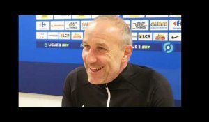 Laurent Peyrelade avant GF38 - EA Guingamp : "on a besoin de l'énergie du soutien de nos supporters"