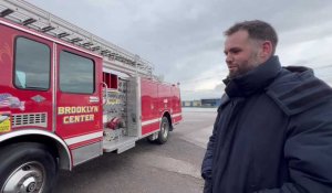 Un habitant de Marquise importe des Etats-Unis un authentique camion de pompiers américain