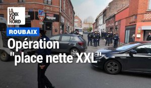 Opération "place nette XXL" à Roubaix