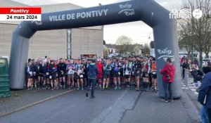 VIDÉO. Top départ pour la course de 66 km du Trail du Kreiz Breizh à Pontivy