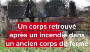 VIDÉO. Corps retrouvé dans une ferme ravagée par un incendie à Morlaix : l'enquête se poursuit