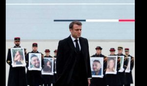 7 octobre : Macron rend hommage aux victimes du "plus grand massacre antisémite de notre siècle"