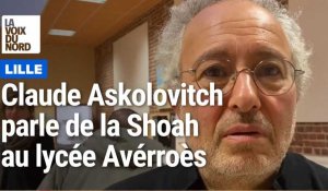 Claude Askolovitch et sa mère ont parlé de la Shoah au lycée Averroès