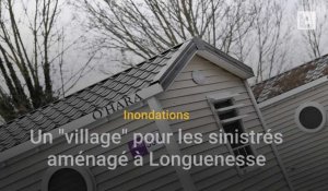 Inondations : au « village » des sinistrés à Longuenesse, « on fait semblant d’être en vacances »