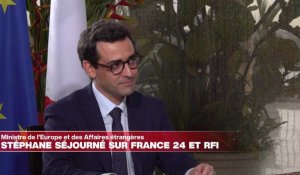 "Ce n'est pas à la France d'avoir un avis sur la réforme du franc CFA", estime Stéphane Séjourné