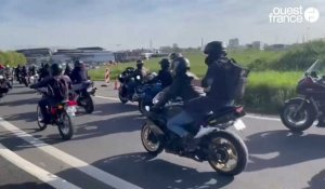 VIDÉO. Une mesure « inutile » : à Rennes, les motards ont manifesté contre le contrôle technique