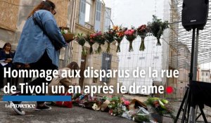 Hommage fort en émotions aux disparus de la rue de Tivoli un an après le drame