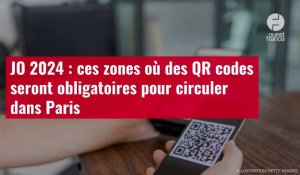 VIDÉO. JO 2024 : ces zones où des QR codes seront obligatoires pour circuler dans Paris