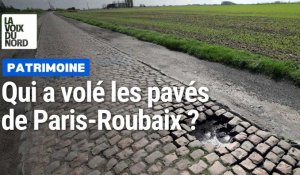 Des pavés de Paris-Roubaix volés sur le secteur de Gruson