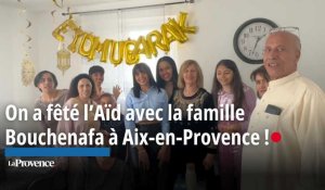 On a fêté l’Aïd avec la famille Bouchenafa à Aix-en-Provence !