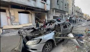 Gaza: des Palestiniens enterrent trois fils du chef du Hamas tués dans une frappe israélienne