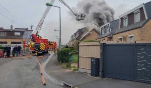 Ferrière-la-Grande : une voiture s'embrase dans le garage d'une maison